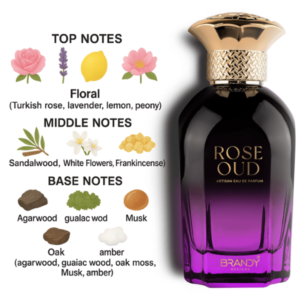 Brandy Rose Oud Eau de Parfum 100ml - Image 3