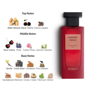 Cherry Gold by Brandy 85ml Eau De Parfum - Image 5