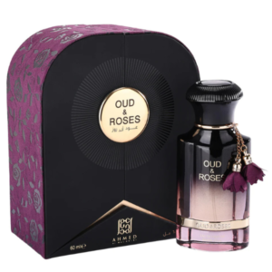 Oud and Roses by Ahmed Al Maghribi 60ml Eau De Parfum - Image 2