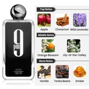 Afnan 9PM 100ml EDP for Men - Image 2