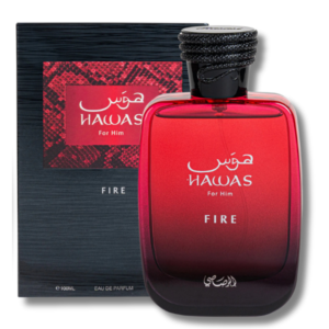 Rasasi Hawas Fire Unisex Amber Perfume 100ml EDP