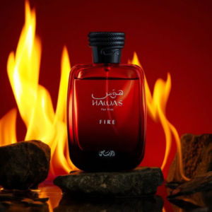 Rasasi Hawas Fire Unisex Amber Perfume 100ml EDP - Image 8
