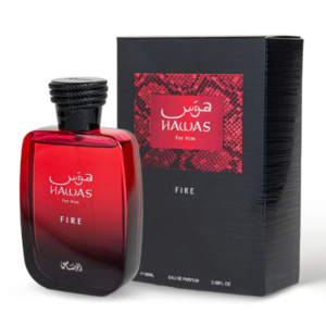 Rasasi Hawas Fire Unisex Amber Perfume 100ml EDP - Image 5