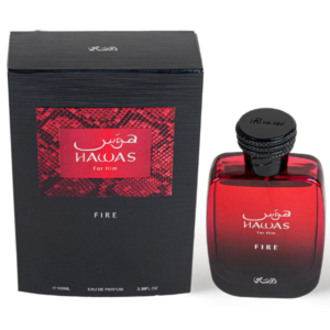 Rasasi Hawas Fire Unisex Amber Perfume 100ml EDP - Image 6
