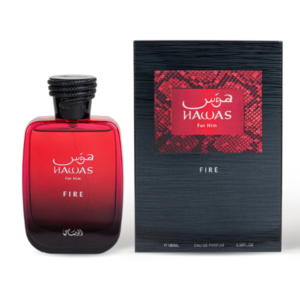 Rasasi Hawas Fire Unisex Amber Perfume 100ml EDP - Image 4