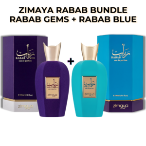 Zimaya Rabab Blue & Gems Eau de Parfum Duo 2 x 100ml