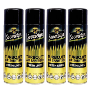 Fresh Linen by Sovereign 500ml Turbojet Air Freshener - Image 3