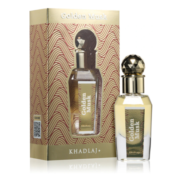 Khadlaj Golden Musk Perfume Oil 15ml