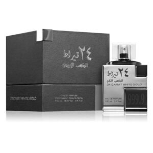 24 Carat White Gold Unisex - Best Winter Scent by Lattafa - Image 1