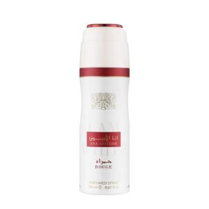 Ana Abiyedh Rouge by Lattafa 200ml Body Spray