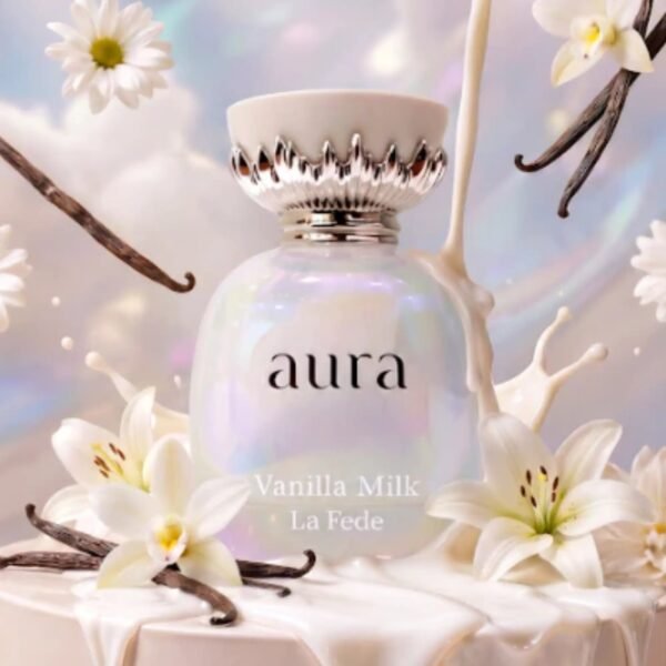 Aura Vanilla Milk La Fede by Khadlaj 100ml Eau De Parfum
