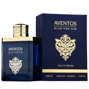Aventos Blue For Him by Fragrance World 100ml Eau De Parfum - Image 1