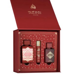 Badee Al Oud Sublime Gift Set + Hairmist by Lattafa 100ml + 12ml