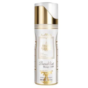 Barakkat Rouge 540 by Fragrance World 200ml Body Spray - Image 2