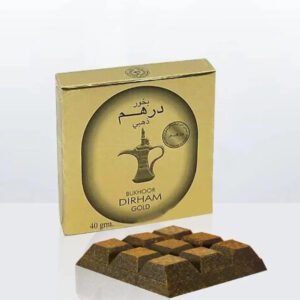 Dirham Gold Bakhoor Incense 40g by Ard Al Zaafaran - Image 1