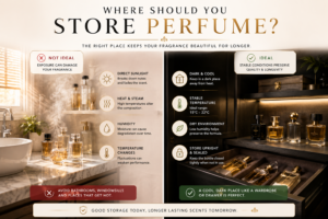 How to store fragrance bottles properly