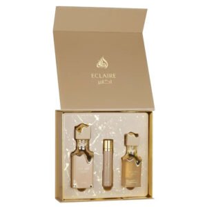 Eclaire Gift Set + Hairmist by Lattafa 100ml + 12ml