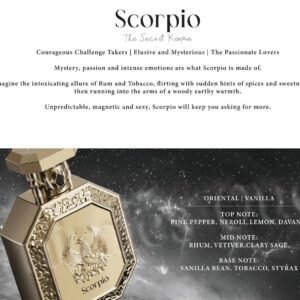 Genesis Scorpio by French Avenue 90ml Eau De Parfum - Image 4