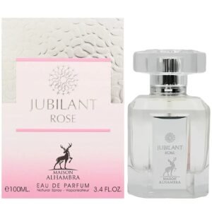 Jubilant Rose by Maison Alhambra 100ml Eau De Parfum - Image 1