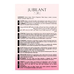 Jubilant Rose by Maison Alhambra 100ml Eau De Parfum - Image 3