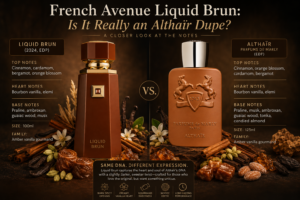 Liquid Brun French Avenue Dupe Comparison