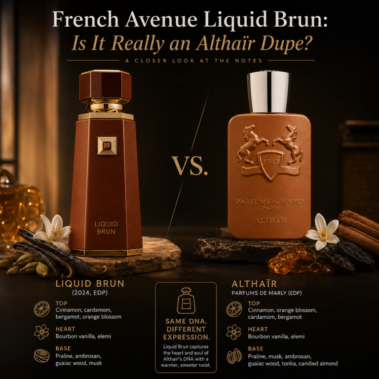 French Avenue Liquid Brun: The Althaïr Dupe Guide