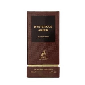 Mysterious Amber by Maison Alhambra 80ml Eau De Parfum - Image 3