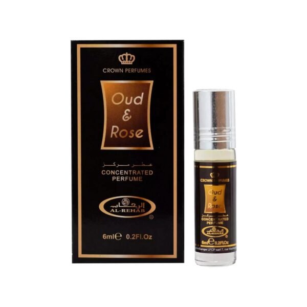 Oud and Rose by Al Rehab 6ml Perfume Oil