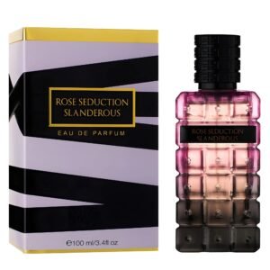 Rose Seduction Slanderous by Fragrance World 100ml Eau De Parfum - Image 1