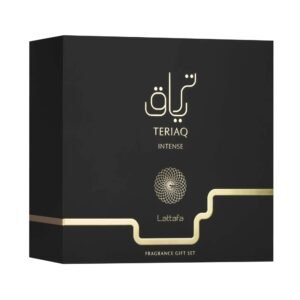 Teriaq Intense Gift Set + Hairmist by Lattafa 100ml + 12ml - Image 3