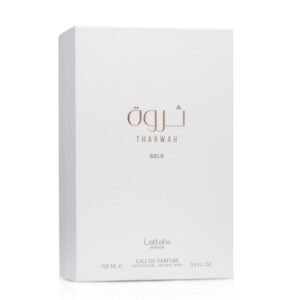 Tharwah Gold Pride by Lattafa 100ml Eau De Parfum - Image 3