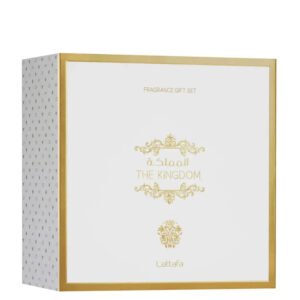 The Kingdom Gift Set + Shower Gel by Lattafa 100ml + 12ml - Image 2