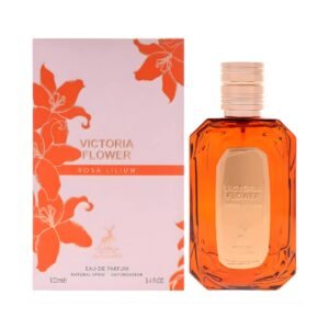 Victoria Flower Rosa Lilium by Maison Alhambra 100ml Eau De Parfum