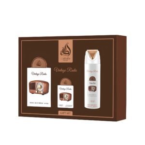 Vintage Radio Gift Set by Lattafa