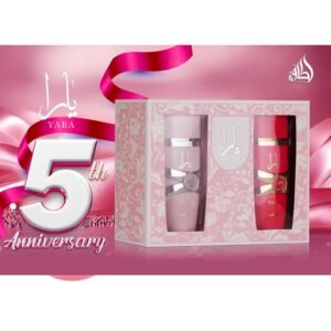 Yara 5th Anniversary Edition Gift Set Yara and Yara Candy by Lattafa - Image 1