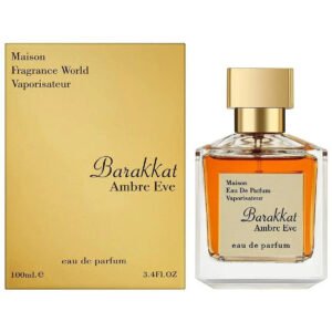 Barakkat Amber Eve by Fragrance World 100ml Eau De Parfum