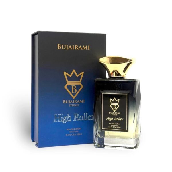 bujairami-high-roller-eau-de-parfum-amber-woody-oriental-fragrance-a1b2c3d4 Bujairami High Roller 100ml Eau de Parfum – official product photo 1