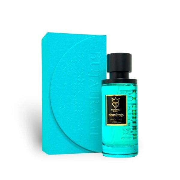bujairami-non-stop-extrait-de-parfum-men-fragrance-a1b2c3d4 Bujairami Non Stop 100ml Extrait de Parfum – official product photo 1