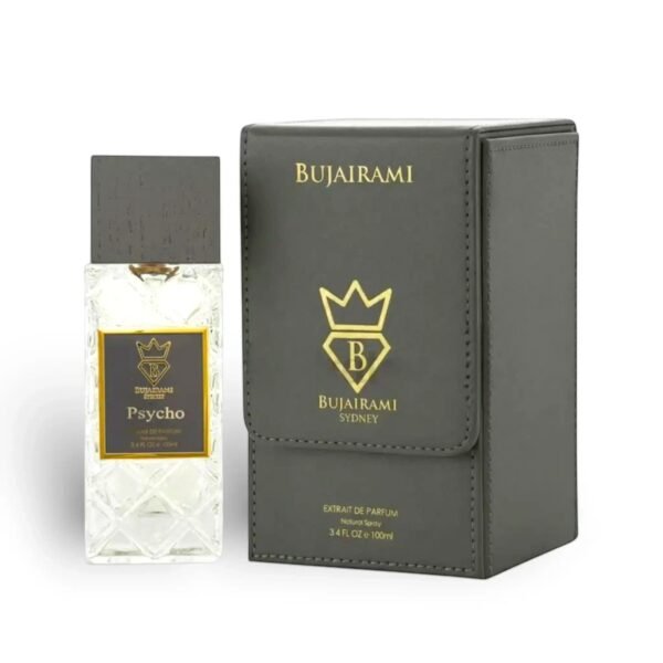 bujairami-psycho-extrait-de-parfum-unisex-fragrance-a1b2c3d4 Bujairami Psycho 100ml Extrait de Parfum – official product photo 1