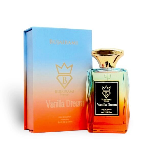 bujairami-vanilla-dream-eau-de-parfum-100ml-a1b2c3d4 Bujairami Vanilla Dream 100ml Eau de Parfum – official product photo 1