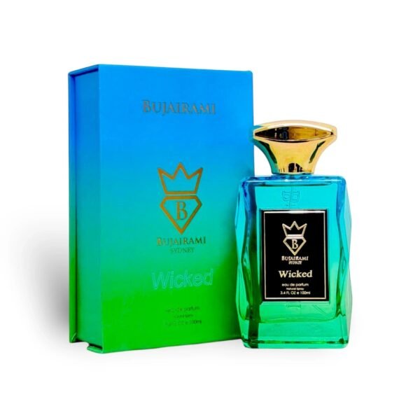 bujairami-wicked-100ml-eau-de-parfum-unisex-fresh-woody-aromatic-a1b2c3d4 Bujairami Wicked 100ml Eau de Parfum – official product photo 1