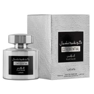 Confidential Platinum by Lattafa 100ml Eau De Parfum