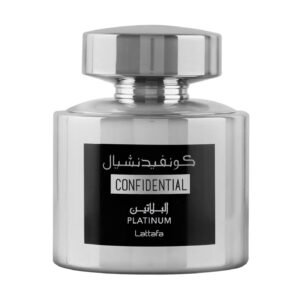 Confidential Platinum by Lattafa 100ml Eau De Parfum - Image 2