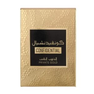 Confidential Private Gold by Lattafa 100ml Eau De Parfum - Image 3