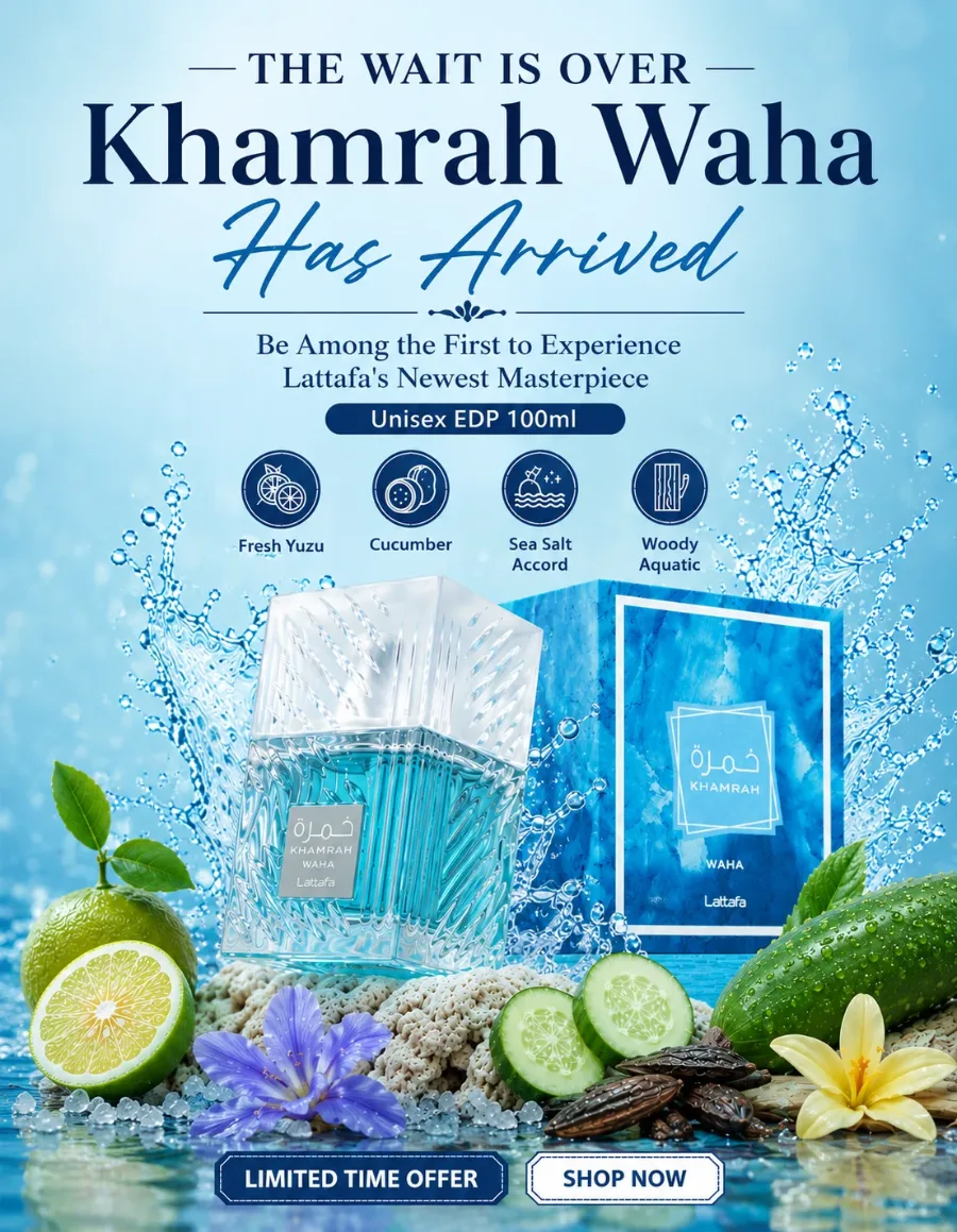 Khamrah Waha by Lattafa – Now Available
