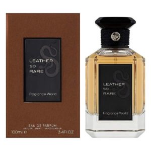 Leather So Rare by Fragrance World 100ml Eau De Parfum
