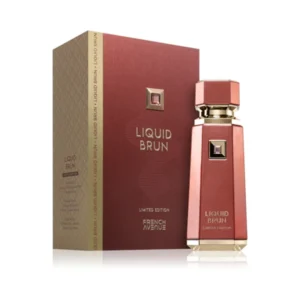 Liquid Brun Limited Edition by French Avenue bottle and box on white background