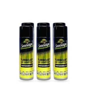 Sovereign Watermelon Turbojet Air Freshener 500ml - Pack of 6 (6 cans)