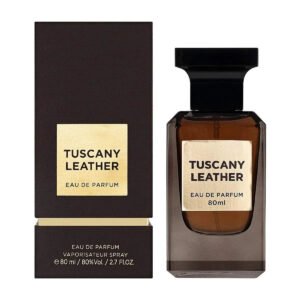 Tuscany Leather by Fragrance World 80ml Eau De Parfum