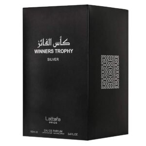 Winners Trophy Silver Pride by Lattafa 100ml Eau De Parfum - Image 4